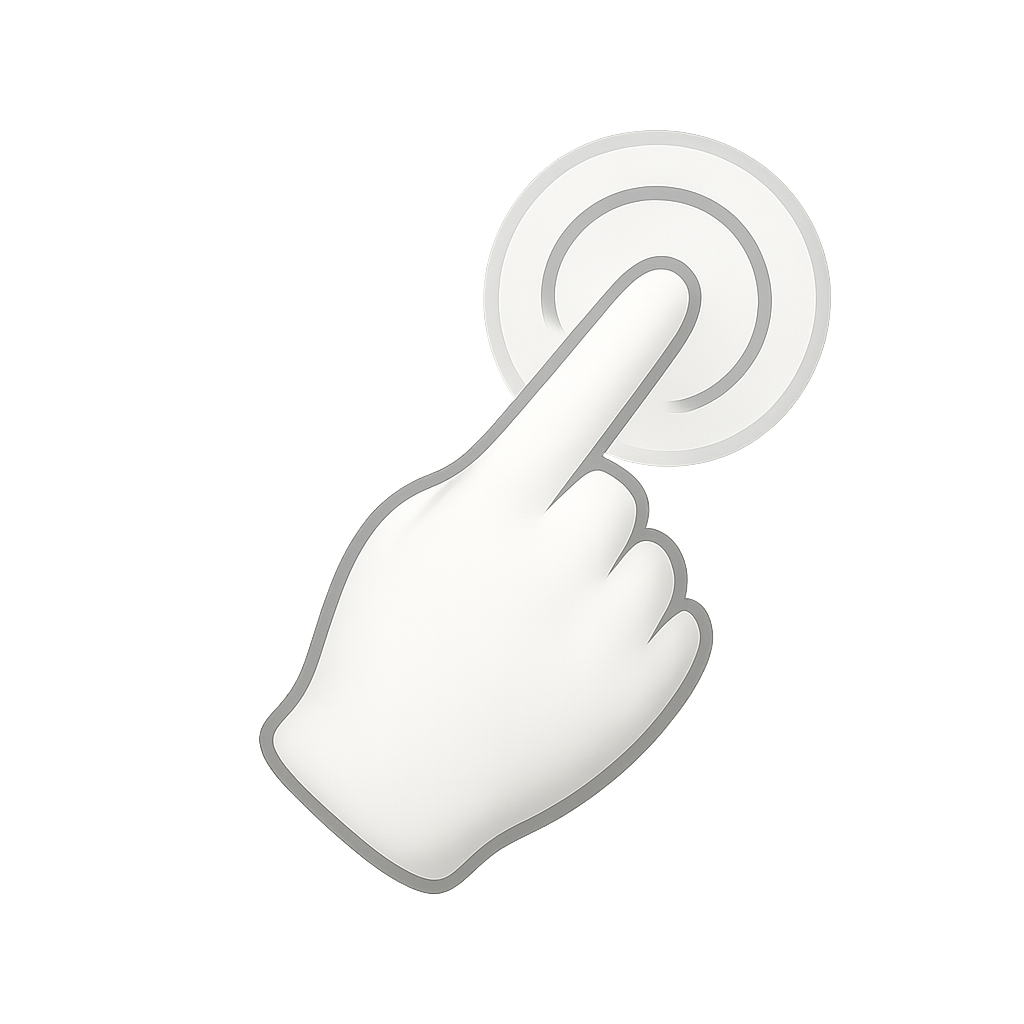 Tapping hand